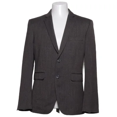 Blazer (CLARK HERRINGBONE) fra Bläck Polyester, Viscose, Uld