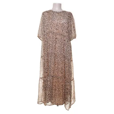 Maxi dress (Beige, Black) from Miss Milla Polyester