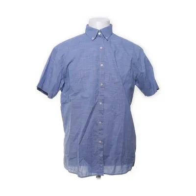 Short sleeve shirt (Blue) from The Shirt Factory Cotton
