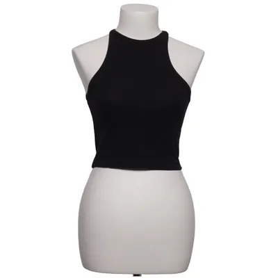 Crop top (Black) from Dr. Denim Cotton, Elastane