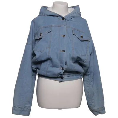 Foret Jeansjakke (Blå, Hvid) fra Jeans