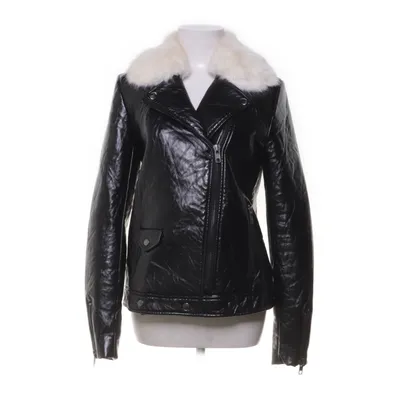 Bikerjack (Zwart) van Notion 1.3 Imitatieleer, Imitatiebont