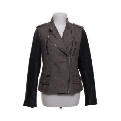 Bikerjacka (Brun, Svart) från Frontrow Skinn, Polyester