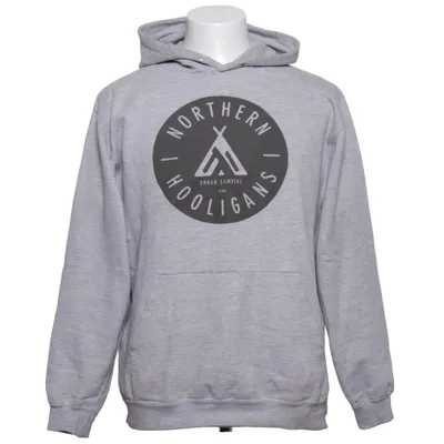 Huvtröja (Grå) från Northern Hooligans