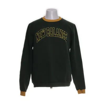 Sweatshirt (Vert, Jaune) de New Balance Coton, Polyester