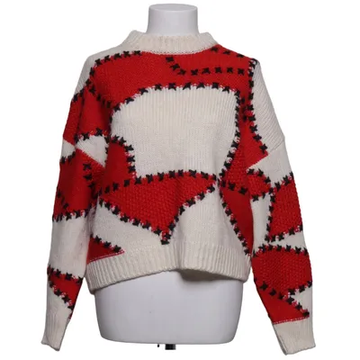 Tröja (Röd, Vit, Svart) från Essentiel Antwerp Akryl, Alpackaull