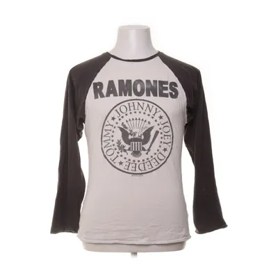 Lange mouwen shirt (Grijs, Wit) van Ramones Katoen