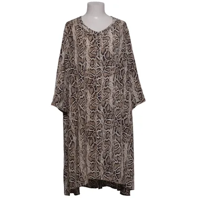 Dress (Beige, Black, White) from AnnaLisa Viscose