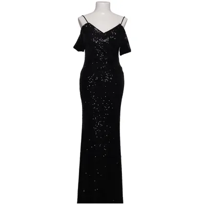 Robe de soirée (Noir, Argent) de Arin Élasthane, Polyester
