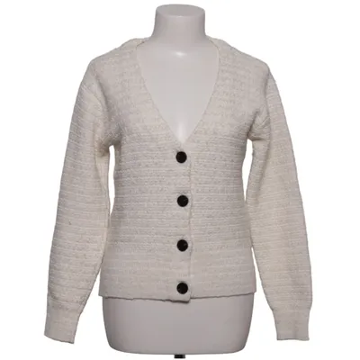 Cardigan (Blanc) de Yaya Women Acrylique, Coton, Nylon, Polyester recyclé, Laine
