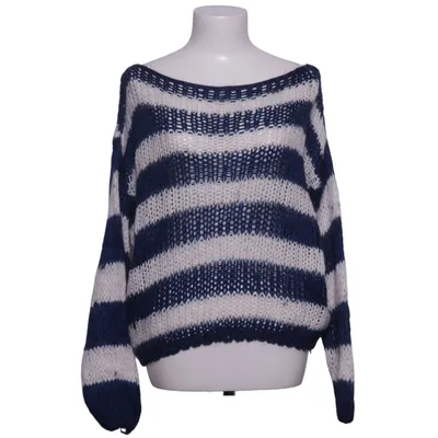 Strickpullover (Blau, Weiß) von Design by Si