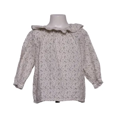 Blouse (Blanc, Multicolore) de Lii Lu Coton biologique