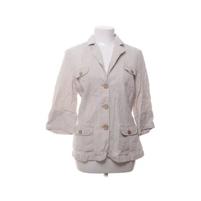 Top (Beige) from Vittoria Verani Linen, Lyocell