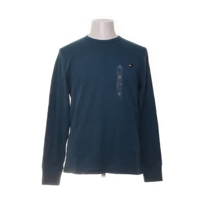 Långärmad t-shirt (Blå) från Tommy Hilfiger Återvunnen bomull