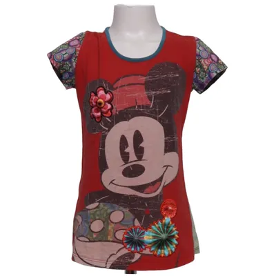 T-shirt (Rood, Meerkleurig) van Desigual Disney