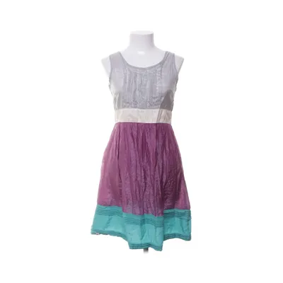 Dress (Purple, Multicolored) from Kling Acrylic, Cotton