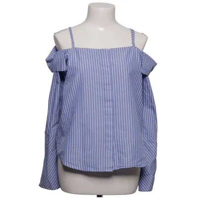 Blus (Blå, Vit) från Noisy May Bomull, Polyester