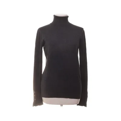 Rollkragenpullover (Schwarz) von Zara Knit Elasthan, Nylon, Viskose