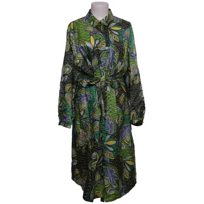 Robe chemise (Vert, Bleu, Jaune) de Emilia Lay Coton, Polyester