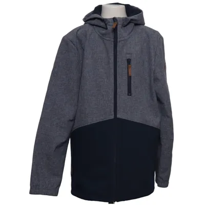 Softshell jacket (Blauw, Grijs) van Ernsting's Family Elastaan, Polyester