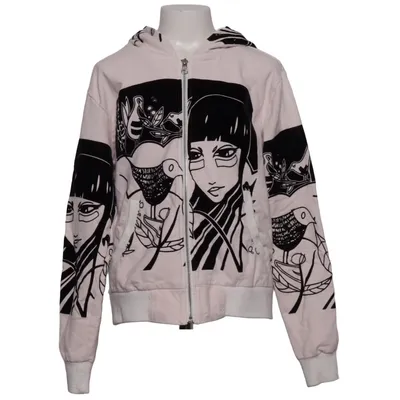 Capuchon sweater (Zwart, Wit) van Custo Barcelona