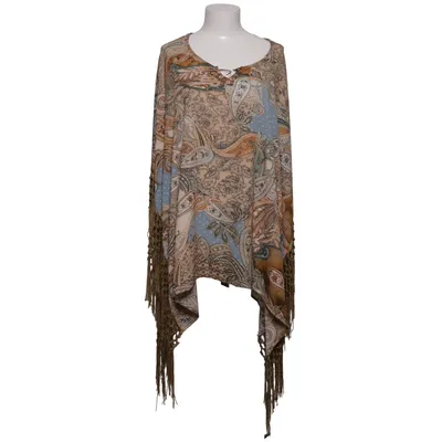 Poncho (Marron, Bleu, Multicolore) de MissKoo Polyester
