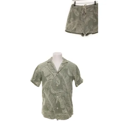 Set (Green, Beige) from Oas Cotton