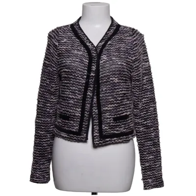 Boléro (Noir, Violet, Blanc) de Geena Acrylique, Coton, Polyester