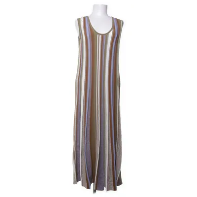 Långklänning (Grön, Vit) från COS Bomull, Polyamid, Viskos