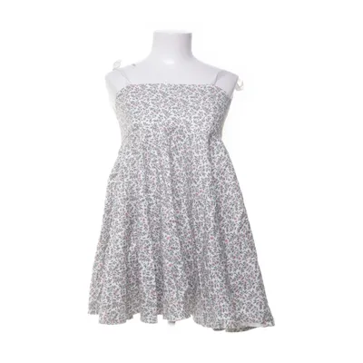 Klänning (Vit, Flerfärgad)