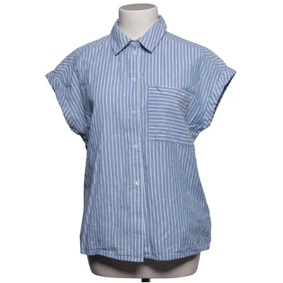 Chemise à manches courtes (Bleu, Blanc) de Street One Coton