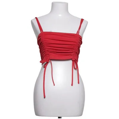 Crop top (Röd) från The Couture Club Elastan, Polyester