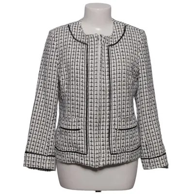 Veste (Noir, Blanc) de In Linea Acrylique, Coton, Polyester, Viscose