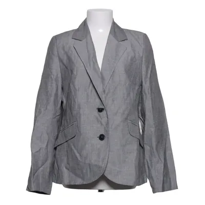 Blazer (Gray) from Flare Collection Linen, Polyester, Viscose