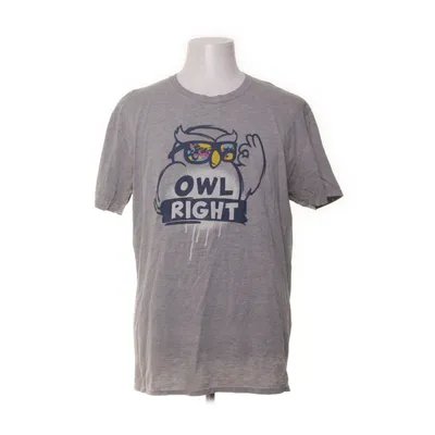 T-shirt (Grå) från Gildan Bomull, Polyester