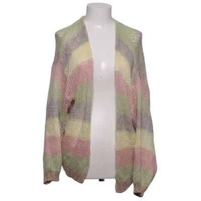 Cardigan (Grøn, Pink, Grå, Gul) fra Black Colour Akryl, Mohair, Polyamid