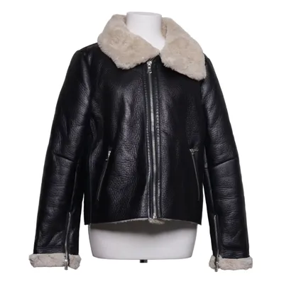 Shearlingjakke (Raw Edge Cropped Aviator Jacket) fra NA-KD Kunstpels, Polyester, Polyurethan