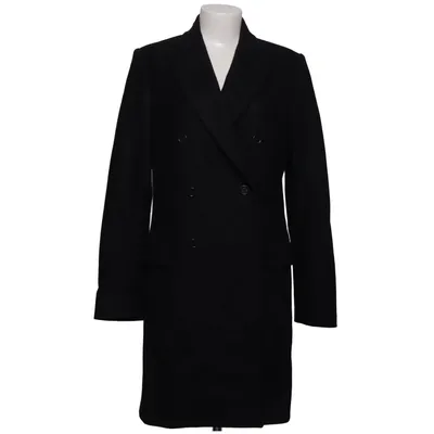 Coat (Black) from Karl Lagerfeld for H&M Cashmere, Viscose, Wool