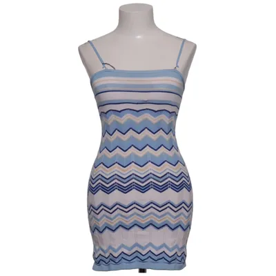 Robe (Bleu, Blanc, Multicolore) de Shein Polyester, Viscose