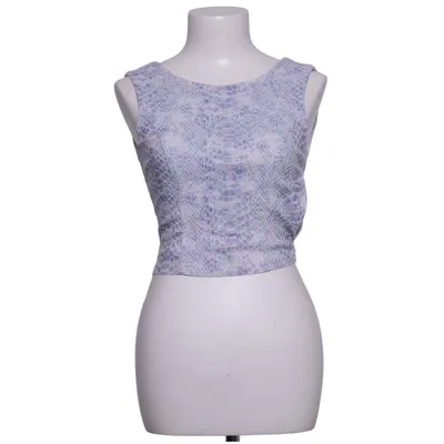 Top (Purple, White) from Oxygene Cotton, Elastane, Polyester