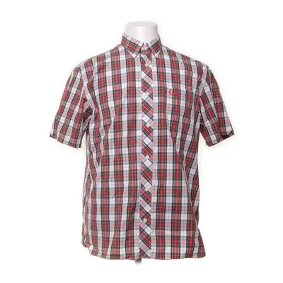 Kortärmad skjorta (Vit, Röd, Flerfärgad) från Fred Perry Bomull