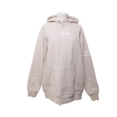 Capuchon sweater (Beige) van Stronger Organisch katoen, Polyester