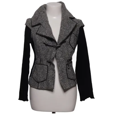Cardigan (Noir, Gris) de Siste's Acrylique, Élasthane, Mohair, Polyamide, Polyester, Laine