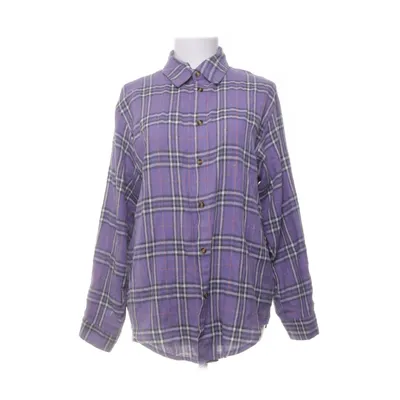 Flanellen overhemd (Lila, Meerkleurig) van Romwe Polyester