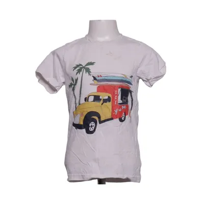 T-shirt (Blanc, Multicolore) de Polarn O. Pyret Coton biologique