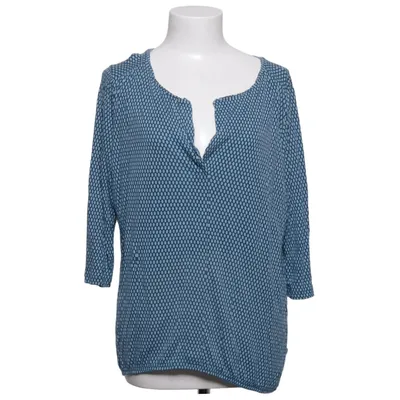 Top (Blue, White) from Zero Viscose
