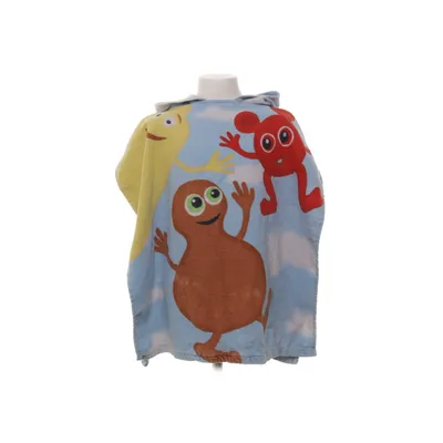 Badponcho (Blauw, Meerkleurig, Wit) van Babblarna Katoen