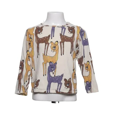 Långärmad t-shirt (Beige, Brun, Lila, Flerfärgad) från Mini Rodini Elastan, Ekologisk bomull