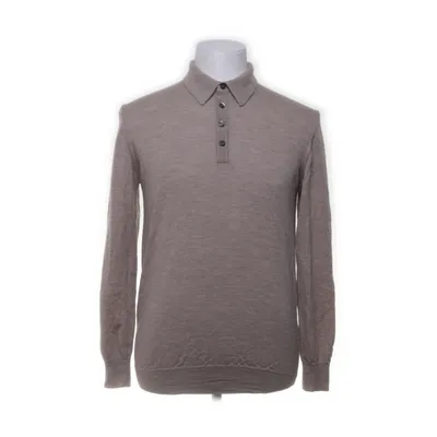 Rugby shirt (Beige) van Oscar Jacobson Merinowol