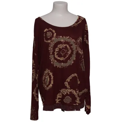 Top (Rood, Beige) van Boysen's Viscose